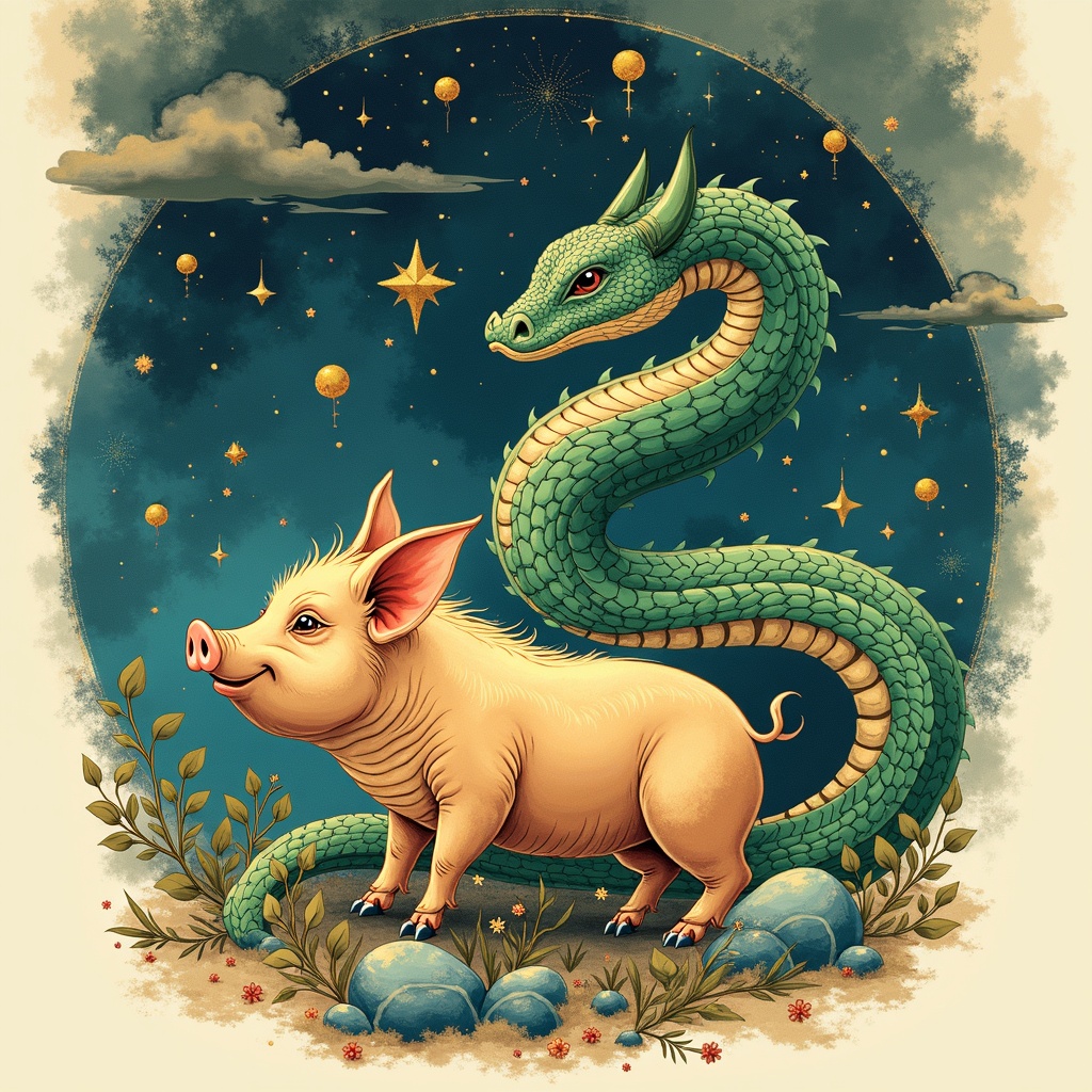 Earth Pig and Sky Snake